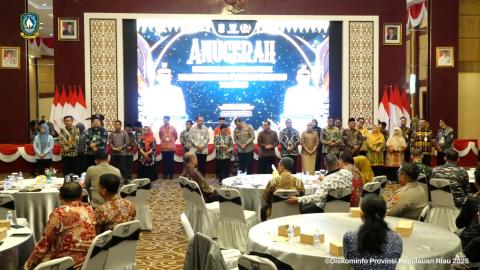 Anugerah Keterbukaan Informasi Publik Provinsi Kepulauan Riau Tahun 2025 (11/12/2025)