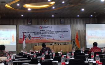 Kegiatan Rapat Teknis Pengelola Website Utama Bawaslu Kabupaten/Kota, Bogor (13-14/01/2024)