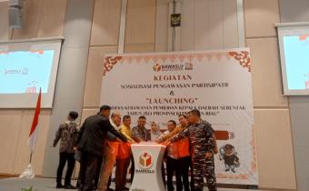 Launching IKP Bawaslu Provinsi Kepulauan Riau pada (18/09/2024) di Hotel Harris Batam