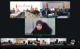 Tangkapan layar kegiatan pelatihan MC dan keprotokoleran Bawaslu pada (09/07/2026) melalui zoom meeting