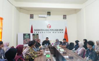 Kegiatan Pendidikan Pengawas Partisipatif (P2P) Bawaslu Kabupaten Natuna yang dilaksanakan pada (4/08/2026) di Kantor Sekretariat Bawaslu Kabupaten Natuna