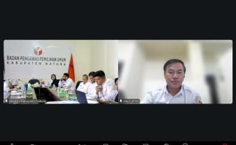 Pelaksanaan kegiatan Pengelolaan Ketatausahaan dan Kearsipan sebagai upaya meningkatkan kualitas tata kelola administrasi kelembagaan Bawaslu Kabupaten Natuna yang menghadirkan narasumber dari Bawaslu Provinsi Kepulauan Riau pada (12/08/2026)